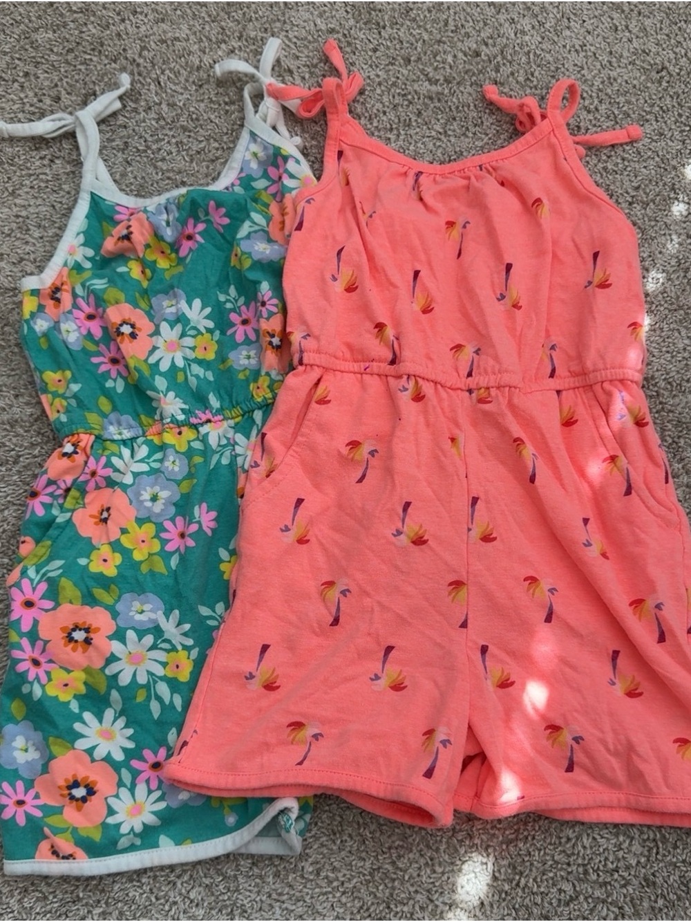 Girls' Set of Two Rompers